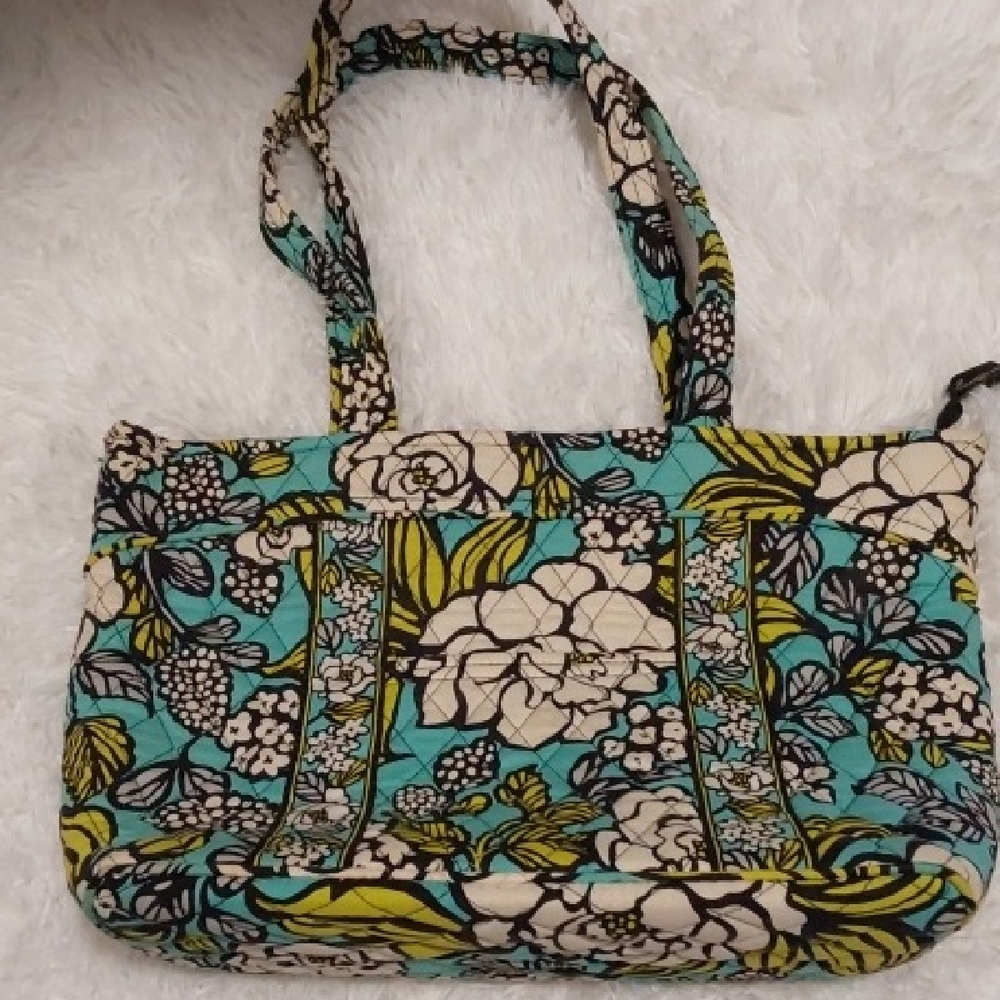 Vera Bradley Floral Patterned Tote Bag